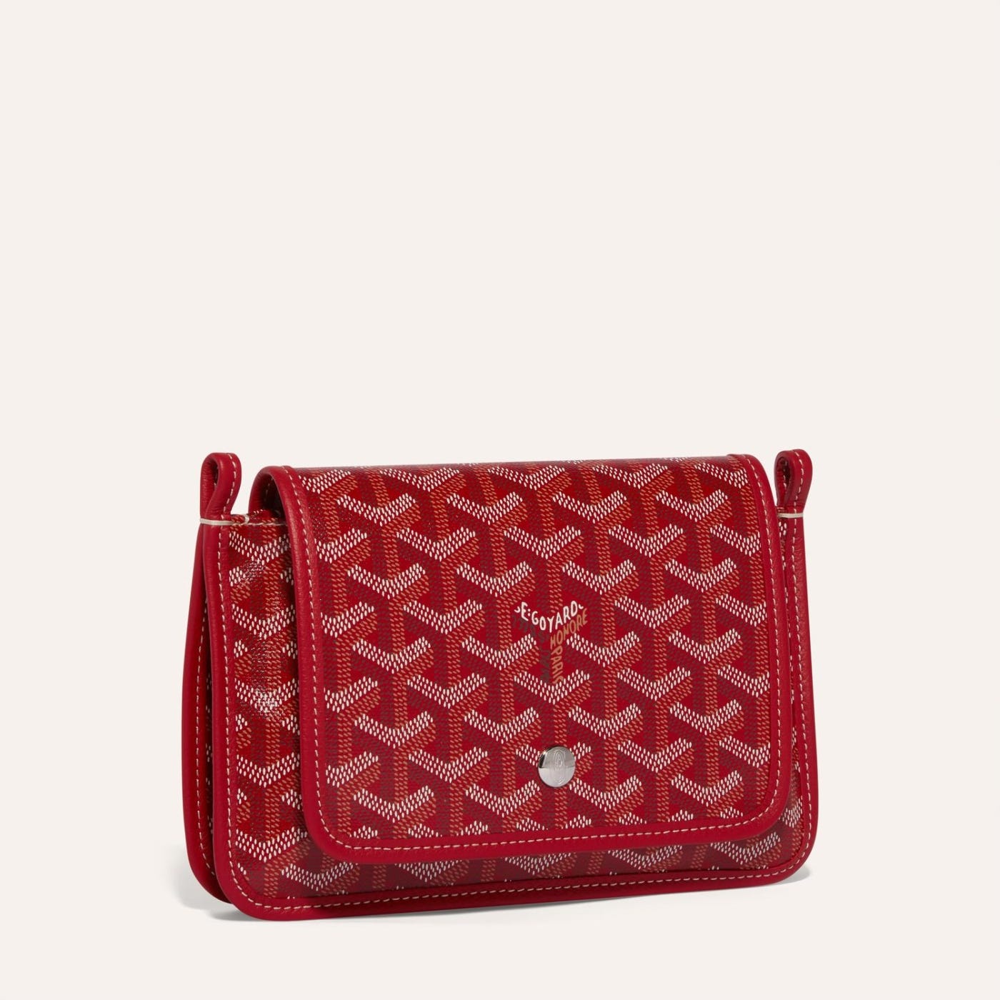 Goyard Plumet Pocket Wallet Red - Image 2